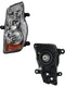 FARO DER F/CROMADO C/MICA AMBAR (TOWN & COUNTRY 08-16)