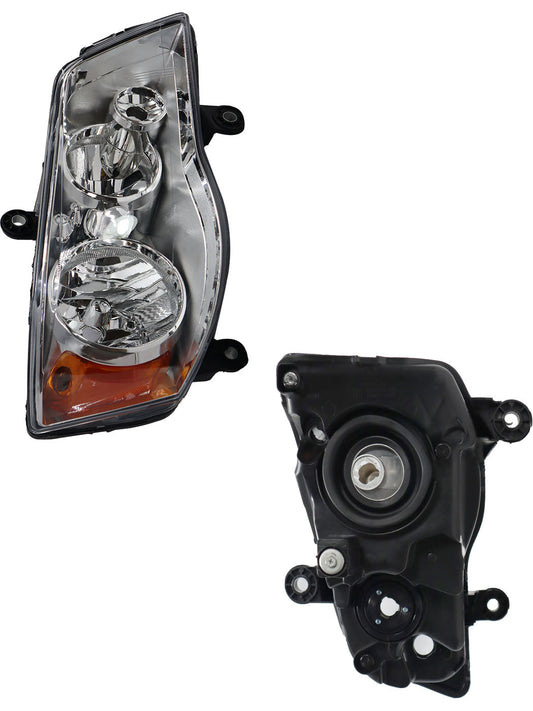 FARO DER F/CROMADO C/MICA AMBAR (TOWN & COUNTRY 08-16)