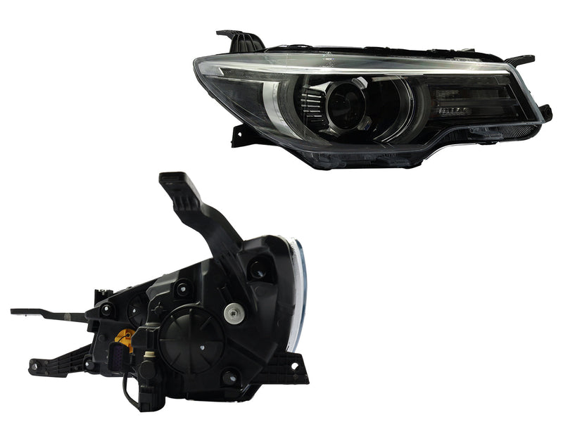 FARO DER F/CROMADO C/LED C/LUPA C/DRL