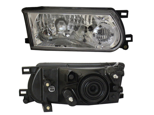 FARO DER F/CROMADO C/OJO BLANCO