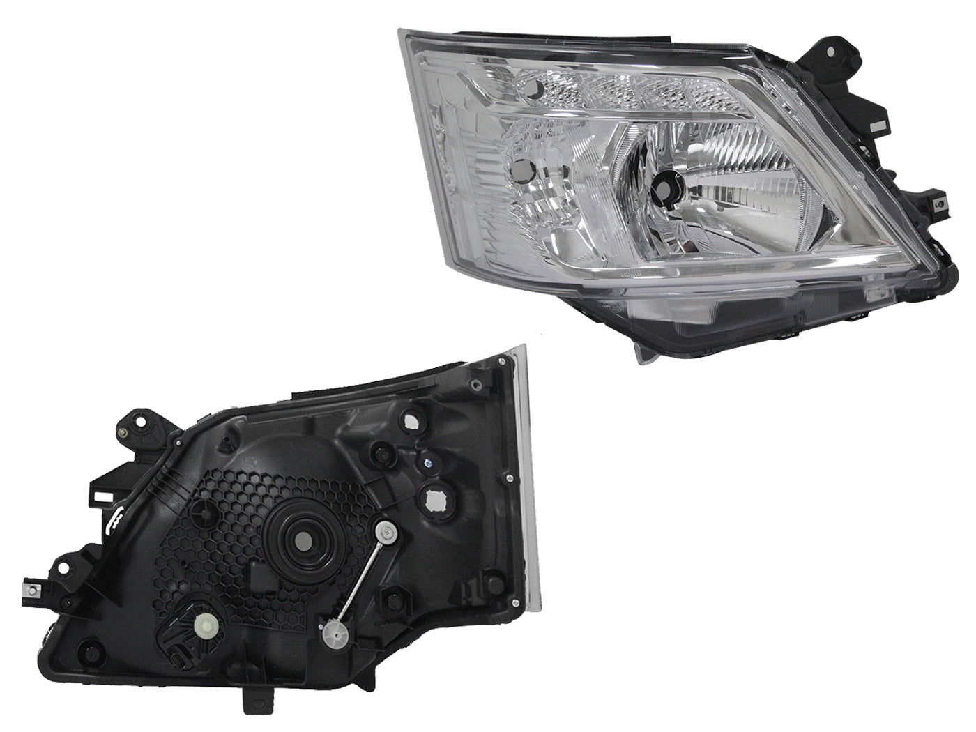 FARO DER F/CROMADO C/MOTOR