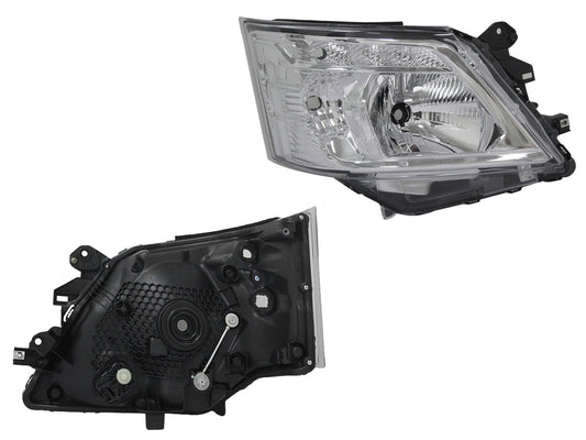 FARO DER F/CROMADO C/MOTOR