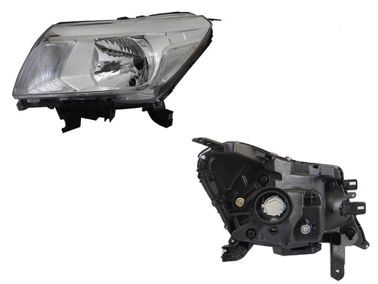 FARO IZQ F/CROMADO (DOBLE CABINA SE/LUJO XE-LE)