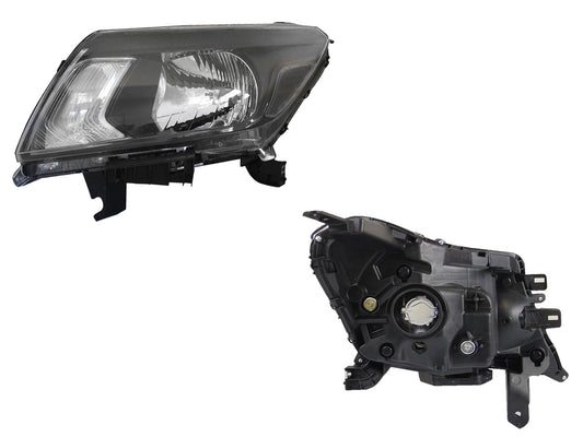 FARO IZQ F/NEGRO C/MICA BLANCA (SENCILLA/DOBLE CABINA S)