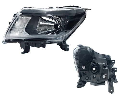 FARO IZQ F/NEGRO S/MICA BLANCA (SENCILLA/FRONTIER SE/LUJO XE-LE)