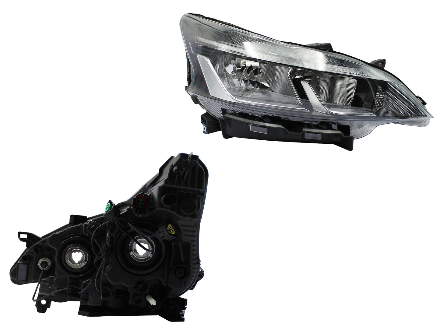 FARO DER F/CROMADO C/DRL