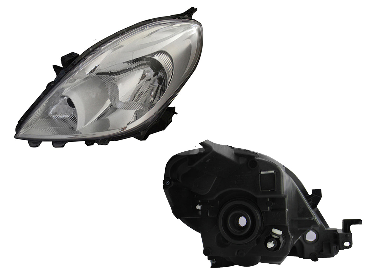 FARO IZQ FONDO CROMADO