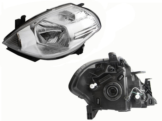 FARO IZQ FONDO CROMADO (SEDAN/H-BACK)