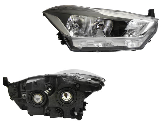 FARO DER F/CROMADO S/DRL