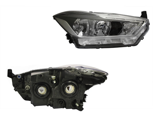 FARO DER F/CROMADO C/DRL