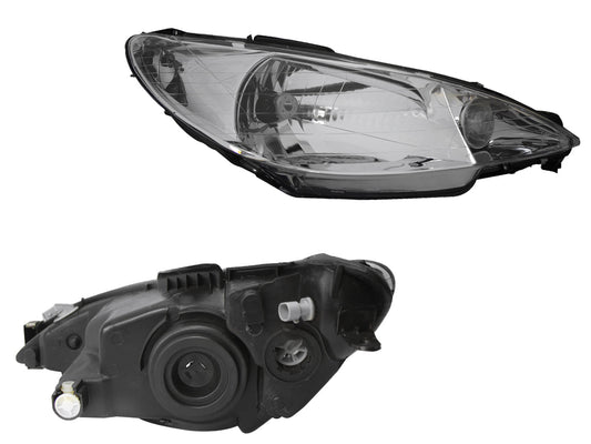 FARO DER F/CROMADO LISO UN AS