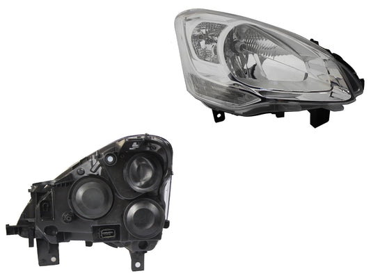 FARO DER FONDO CROMADO C/MOTOR