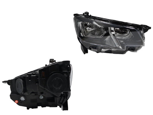 FARO DER FONDO CROMADO C/MOTOR