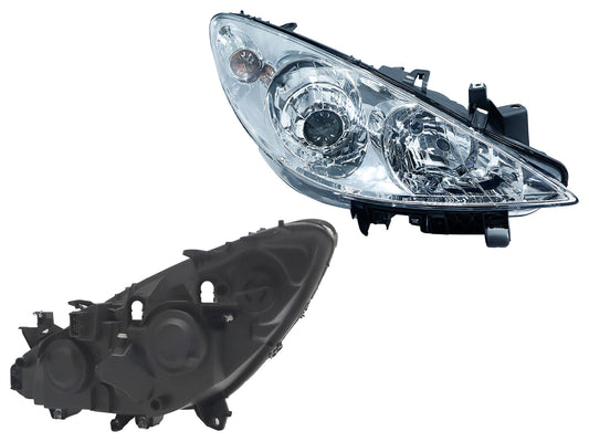 FARO DER FONDO CROMADO (SEDAN/H-BACK)