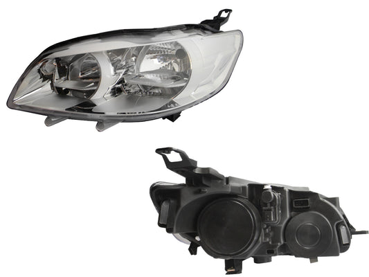 FARO IZQ FONDO CROMADO