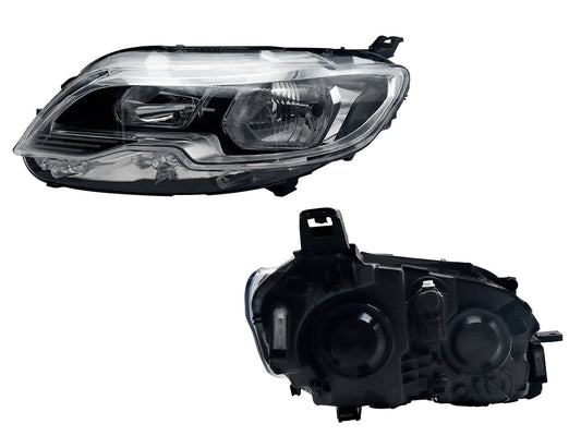 FARO IZQ F/CROMADO C/MOTOR