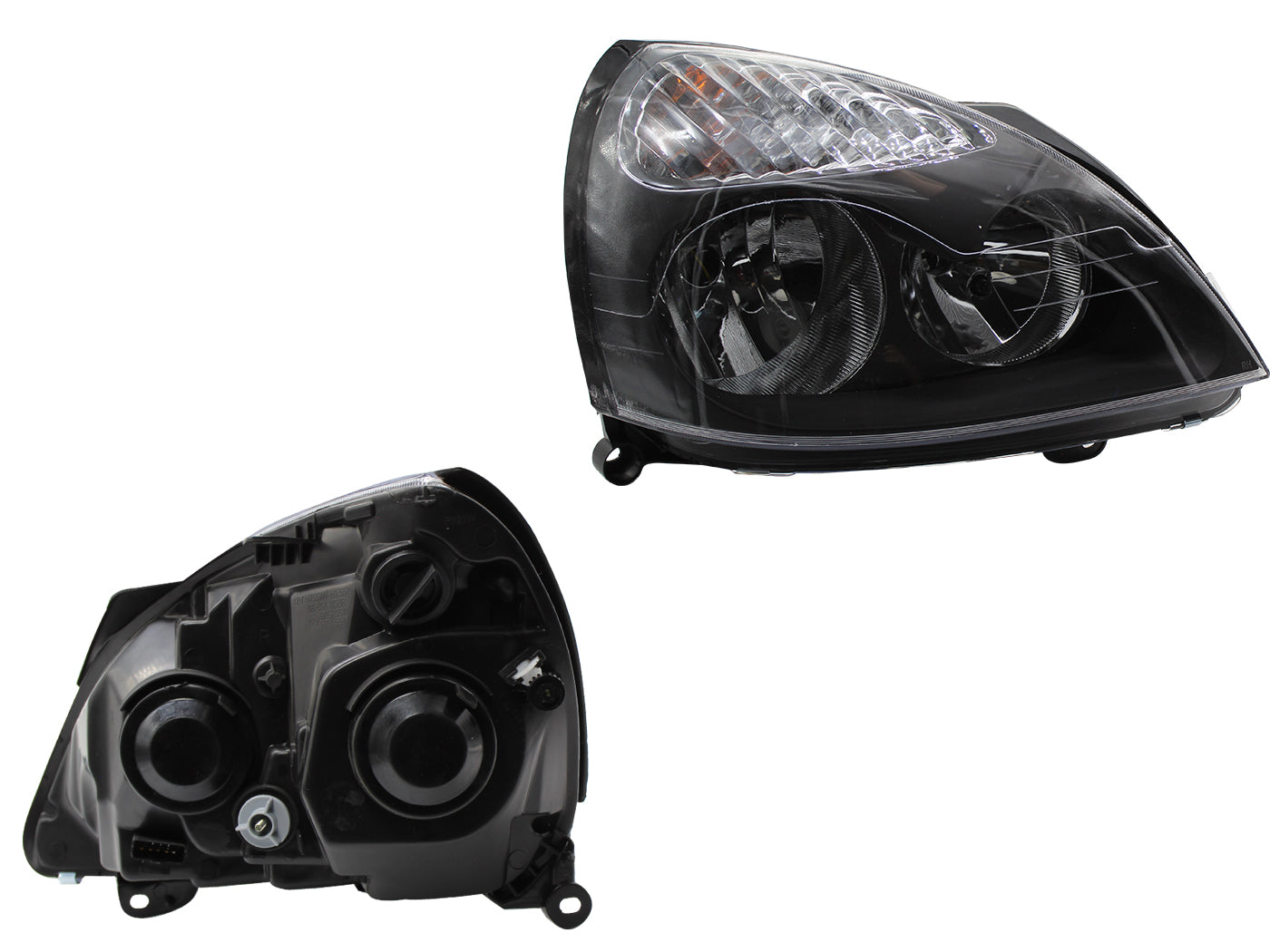 FARO DER F/CROMADO CON NEGRO