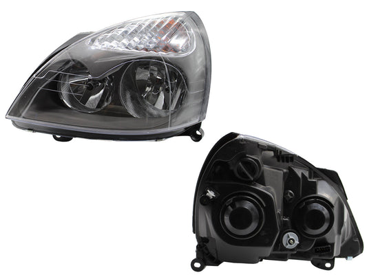 FARO IZQ F/CROMADO CON GRIS