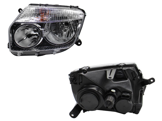 FARO IZQ FONDO CROMADO