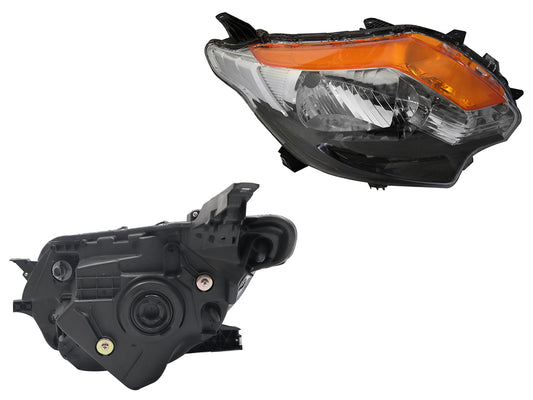 FARO DER F/NEGRO C/AMBAR