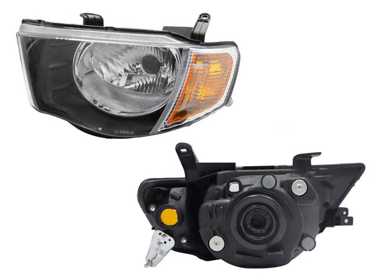 FARO IZQ F/CROMADO C/CUARTO AMBAR