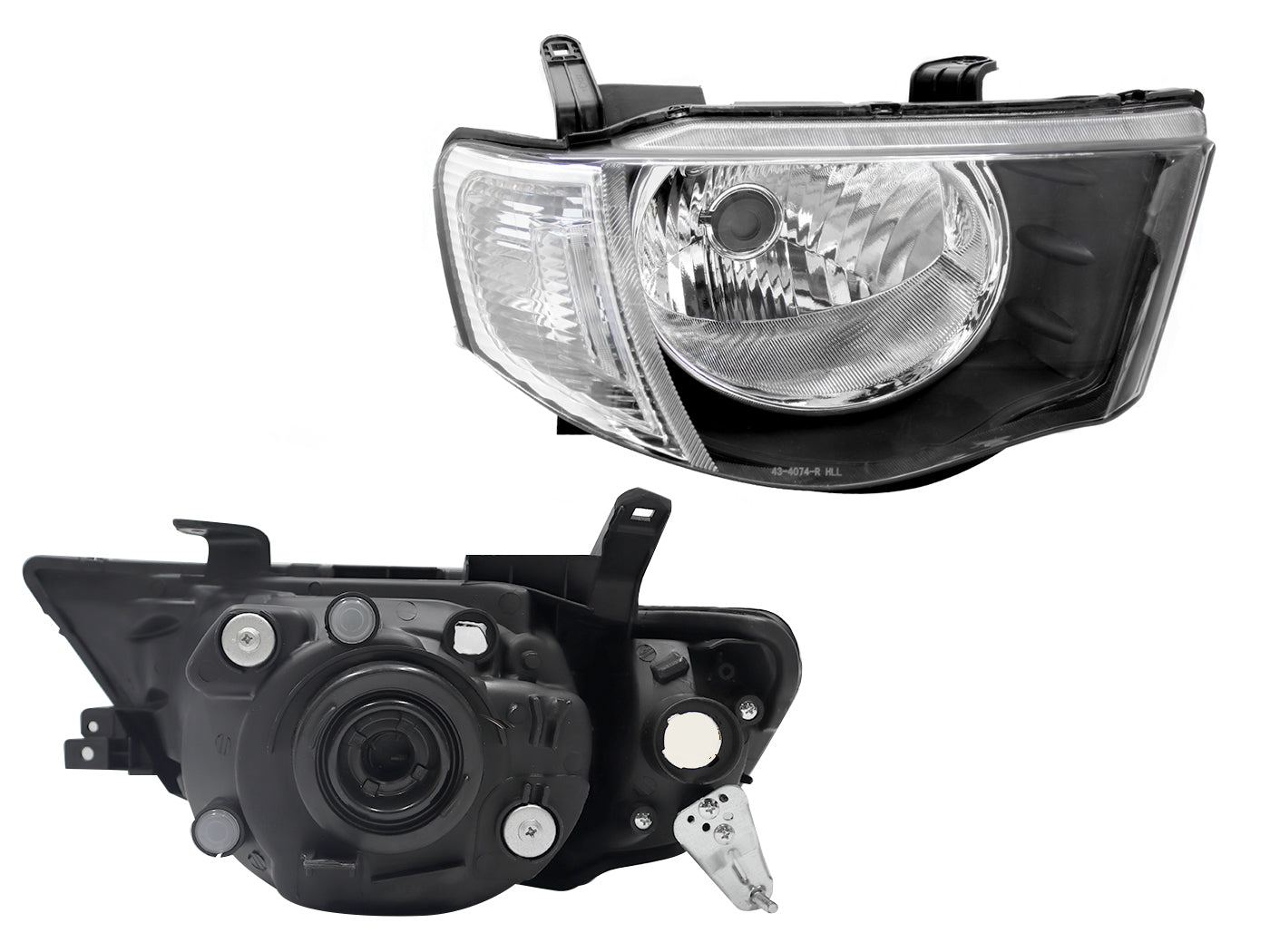 FARO DER F/CROMADO C/CUARTO BLANCO