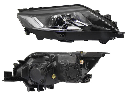 FARO DER F/CROMADO C/LUPA