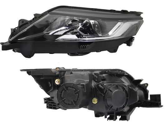 FARO IZQ F/CROMADO C/LUPA