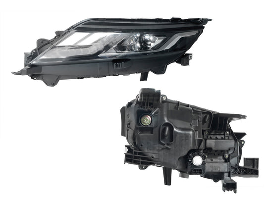 FARO IZQ F/CROMADO C/LED C/DRL C/LUPA