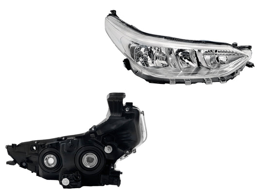 FARO DER FONDO CROMADO 4PTAS