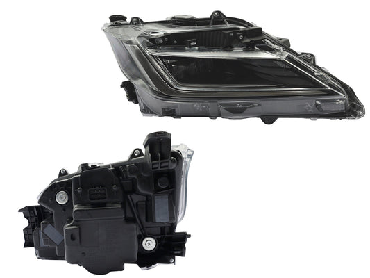 FARO DER F/NEGRO C/LED S/DRL