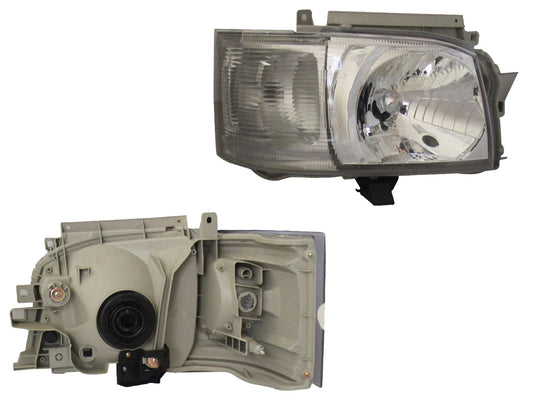 FARO DER F/CROMADO C/CUARTO RAYADO