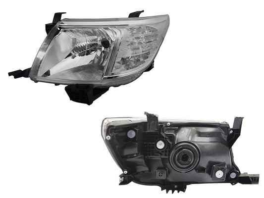 FARO IZQ FONDO CROMADO