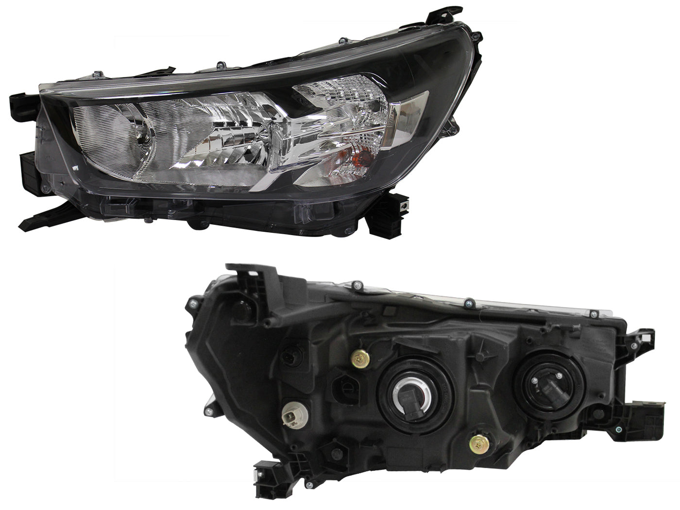 FARO IZQ FONDO CROMADO (DOBLE CABINA)