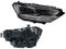 FARO DER F/NEGRO C/LED C/MICA BLANCA (VERSION TRENDLINE-COMFORTLINE-R-LINE)
