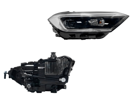 FARO DER F/NEGRO C/LED C/LUPA C/MICA BLANCA