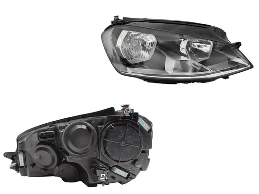 FARO DER F/NEGRO C/MOTOR C/MICA BLANCO