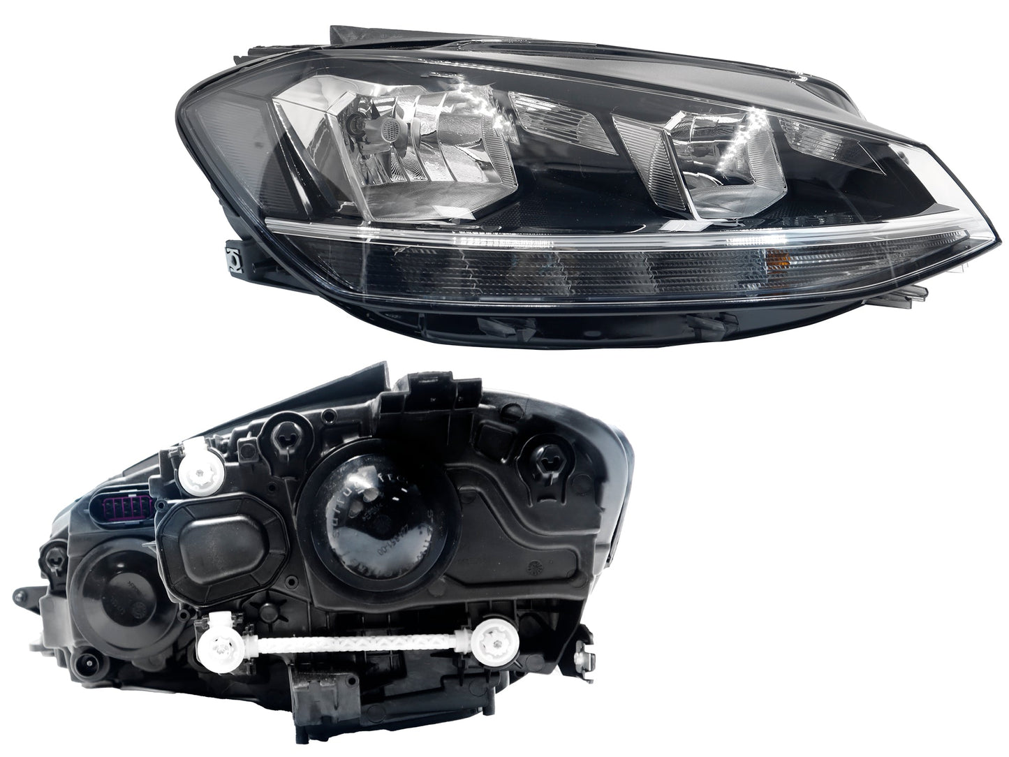 FARO DER F/NEGRO C/DRL C/MICA BLANCO