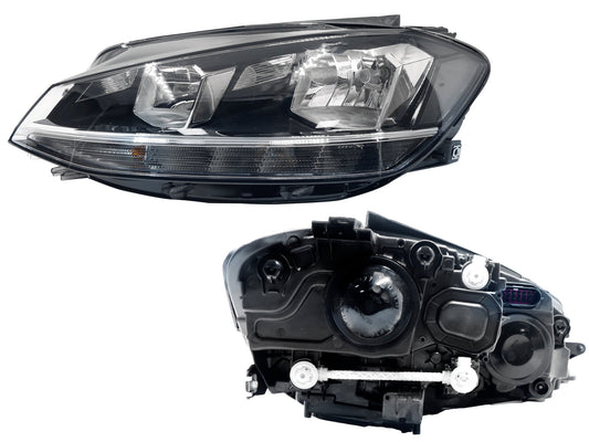 FARO IZQ F/NEGRO C/DRL C/MICA BLANCO