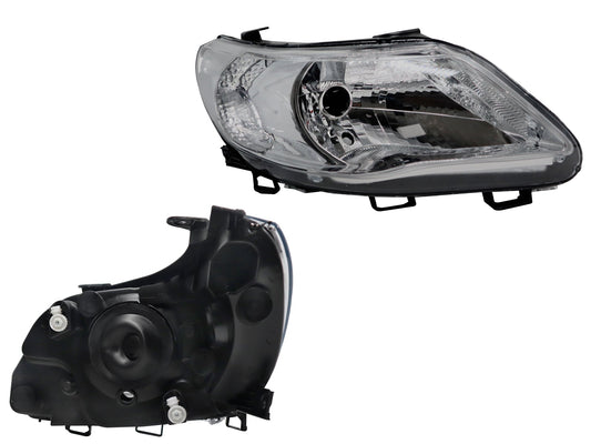 FARO DER F/CROMADO UN AS (SAVEIRO 10-13) (SEDAN/H-BACK)