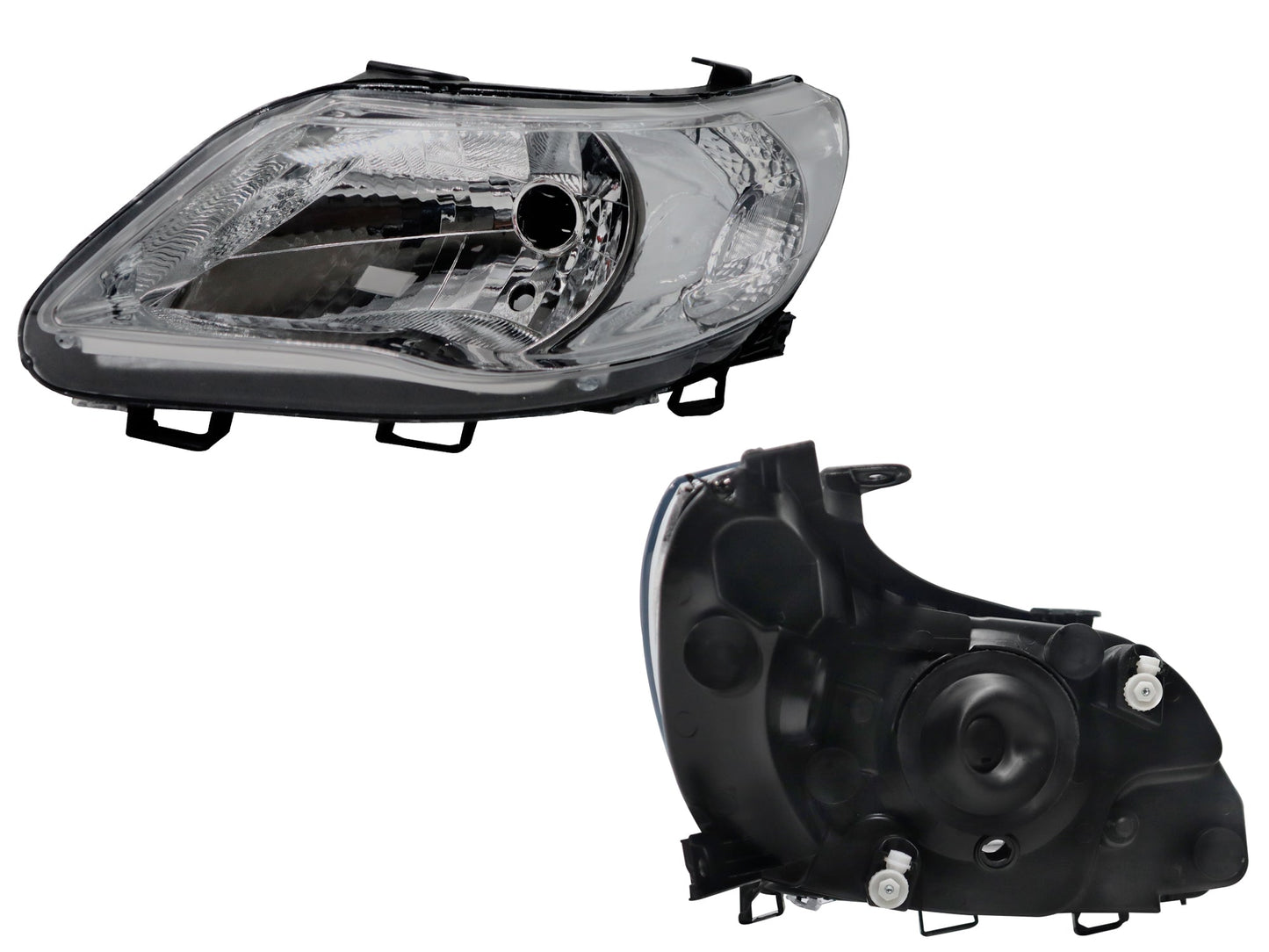 FARO IZQ F/CROMADO UN AS (SAVEIRO 10-13) (SEDAN/H-BACK)