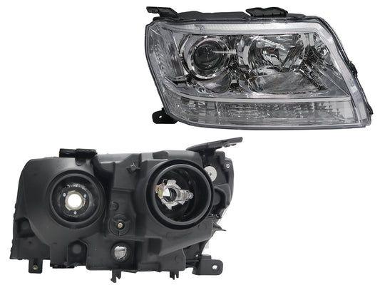 FARO DER F/CROMADO C/CUARTO BLANCO