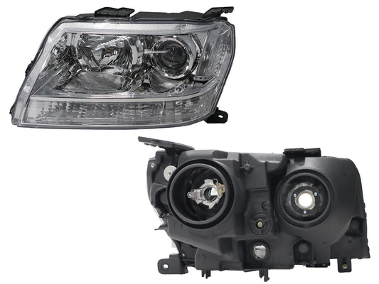 FARO IZQ F/CROMADO C/CUARTO BLANCO