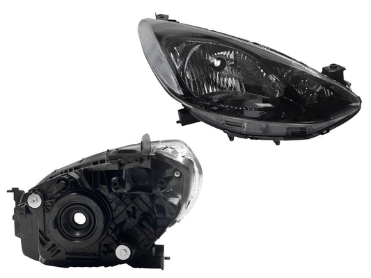 FARO DER F/CROMADO C/MICA BLANCO