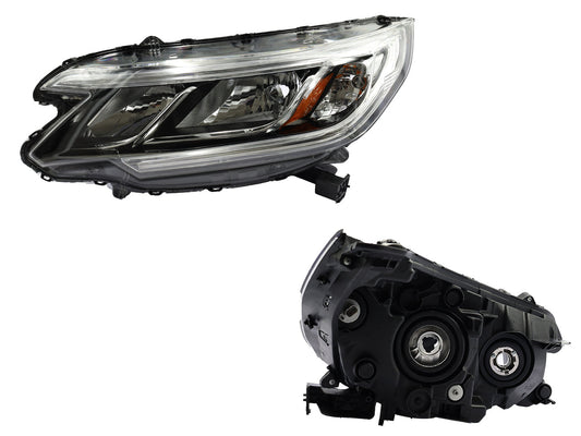 FARO IZQ F/NEGRO S/DRL C/MICA AMBAR