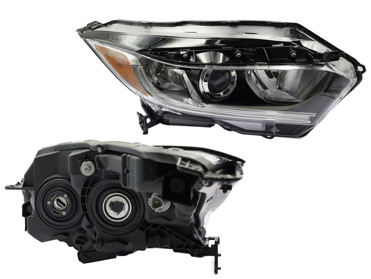 FARO DER F/NEGRO C/LUPA C/DRL C/MICA AMBAR