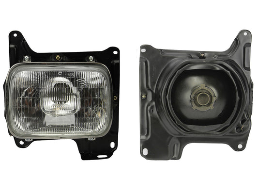 FARO IZQ RAYADO VIDRIO C/CARCAZA FOCO INTERCAMBIABLE