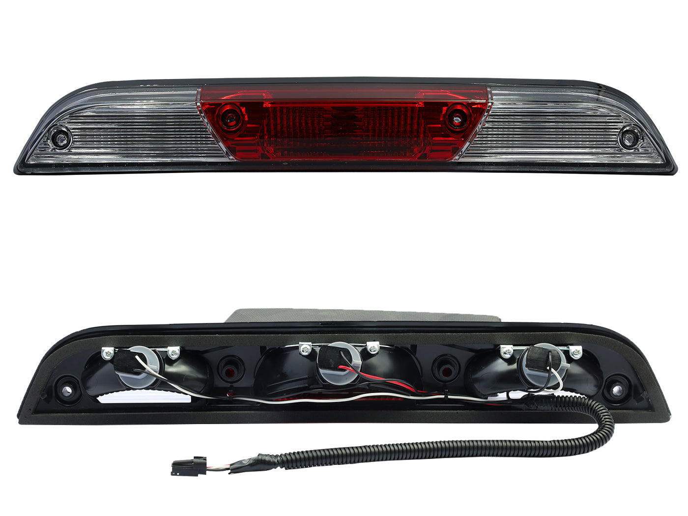 LUZ DE FRENO (LOBO 15-24/F-250 17-25) (BLANCO/ROJO/BLANCO)