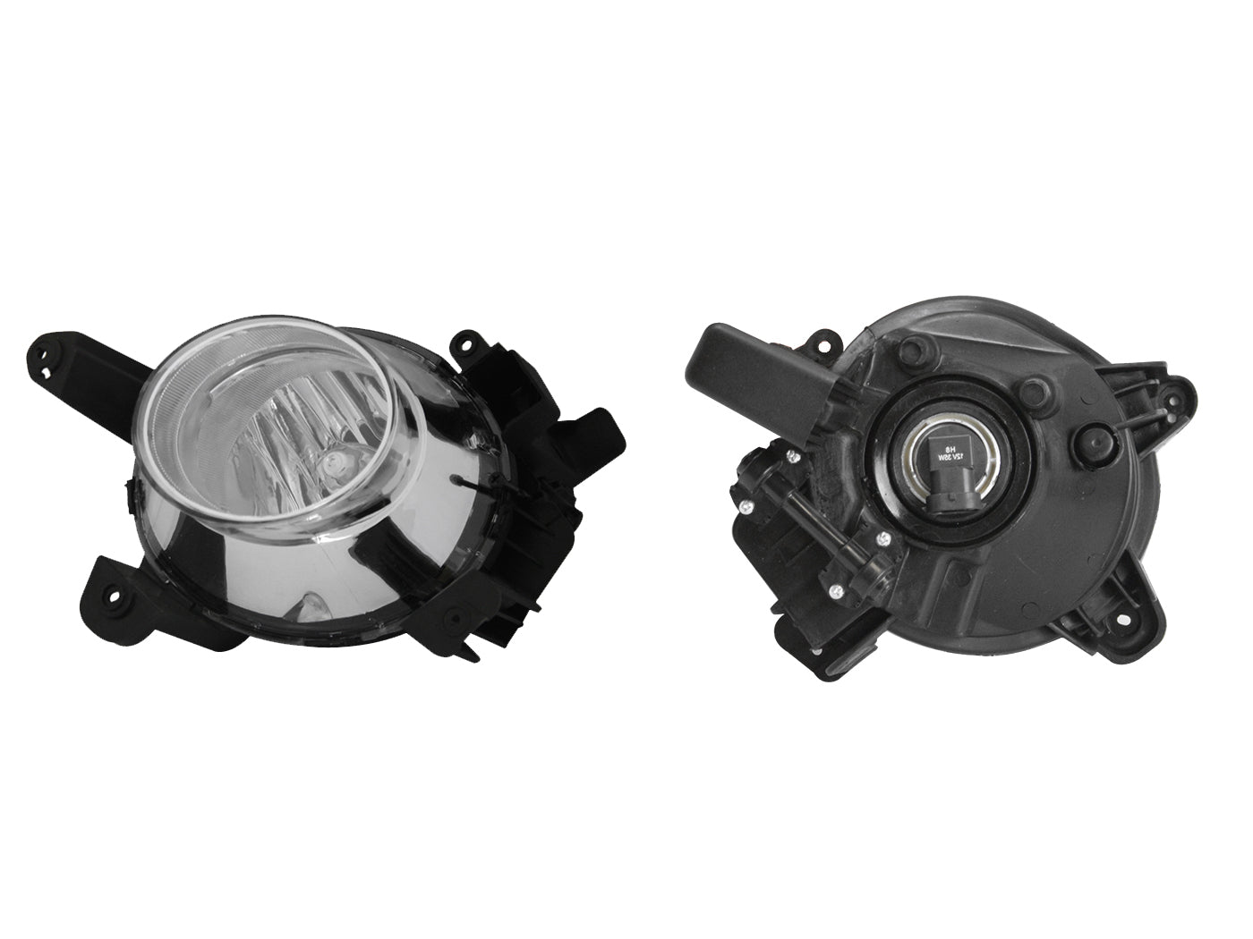 FARO AUX IZQ C/BASE P/REJILLA NEGRA C/FOCO (SEDAN/H-BACK)