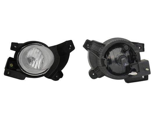 FARO AUX IZQ C/BASE P/REJILLA C/ARILLO CROMO S/FOCO (SEDAN/H-BACK)